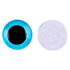 Elose -based eyes, set of 10 pcs., Size 1 pc. - 14 mm, blue color