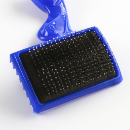 Brush - a packer large with drops, base 84 x 58 mm, blue-2