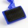 Brush - a packer large with drops, base 84 x 58 mm, blue