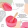 Baby plate on a suction cup, spoon, crumb I, pink color
