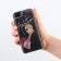 IPhone 7.8 phone case with sparkles inside Ambition, 6.8 × 14 cm