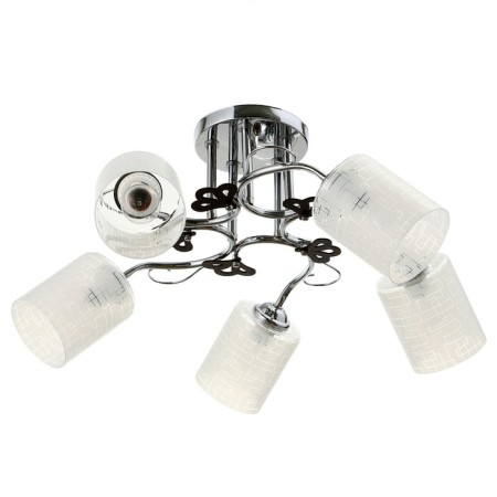 Avietta chandelier 5he27 40W chrome 67x67x26 cm Bayerlux