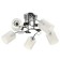 Avietta chandelier 5he27 40W chrome 67x67x26 cm Bayerlux