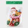 Decorative decoration (suspension) "Santa Claus and Deer" 35x24 cm