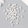 Beads for creativity plastic "Encetic pearls oval" set 40 pcs 0.7x0.5 cm