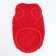 Knitted sweater, velor, size XL (DS 40, Osh 33, og 50 cm), red