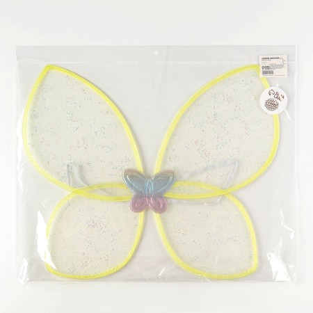 Carnival wings "butterfly", yellow color-4