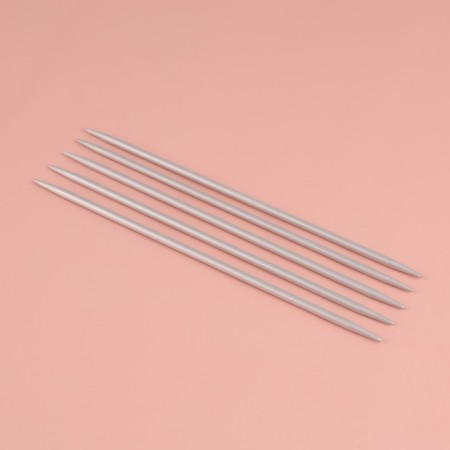 Knitting knitting needles, hosiery, with Teflon coating, D = 4.5 mm, 20 cm, 5 pcs