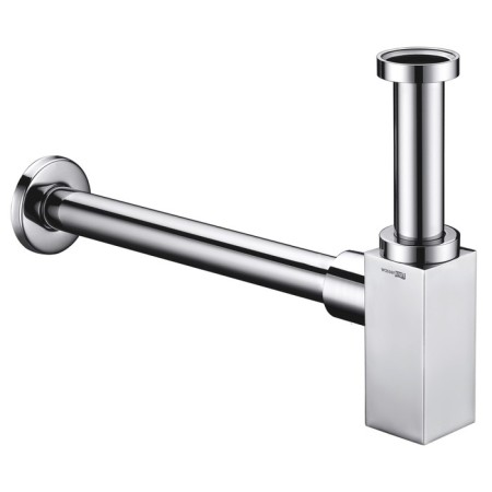 Siphon for the Wasserkraft A072 sink, 1 1/4 "x 32 mm, brass/stainless steel, chrome