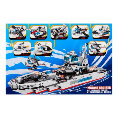 Constructor Military Zone "Battle Transport", 81 parts-3