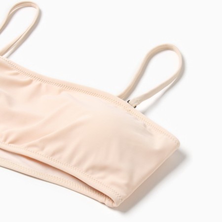 Swimsuit Assed female minku Milk color, size 42-3