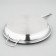 Skoroda "General catering", D = 40 cm, housing thickness 0.8 mm, bottom 3.5 mm, anti -stick coating, induction, metallic color