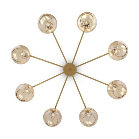Caustra Freya Fr5183PL-08G Circle, 800x800x395 mm, E14, 8x60W, color gold-1