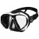 Diving mask Onlytop, black/white color
