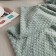 Caroline bedspread, size 220x240 cm, green color