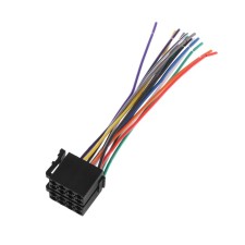 AK ISO car radio connector, double plug