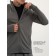 Long -line male Resport, on a zipper, p. 52, the color is gray, basic, with a long sleeve