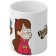 Sublimation mug, 350 ml, gravity farz