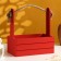 Box - Kashpo wooden 25x15x30 "September 1" Red