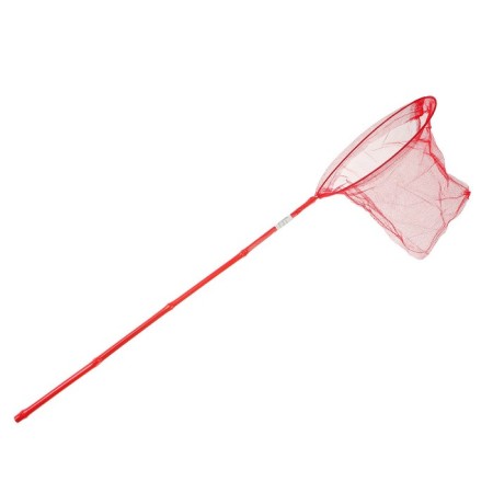 Children's net, bamboo handle in peas 60 cm, d = 25 cm, mix color-5