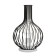 A jug “jug” LED 1W from batteries 3AA Black 14.5x14.5x24.5 cm Risalux