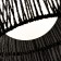 Suspended lamp Freya Fr5405PL-01B Cottage, 360x360x450 mm, E14, 1x40W, black color
