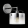Wall lamp EVOLUCE. Sle155601-01. Nosta. 1x40 W, E14, 15x21 cm, color chromium
