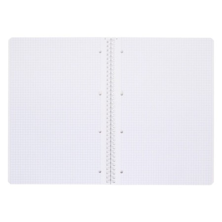 A4 notebook, 80 sheets, in a cage on the crest "Sunses", cover covering cardboard, offset block, mix-1