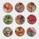 Conservation cover "Elites", SKO-82 mm, varnished, packaging 50 pcs, color mix
