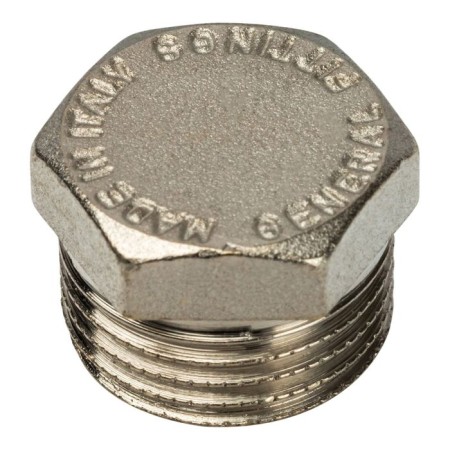 Stout SFT-0025-000012, 1/2 ", outdoor thread, nickelled brass