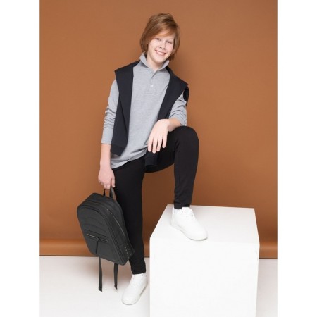 Jumper Pol for a boy Pelican, height 152 cm, gray color-1