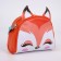 Children's bag for a girl "fox", artificial leather, with a keychain, 18x15x2 cm