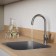 IDDIS Cuba kitchen mixer with a filtered water channel, Satin color