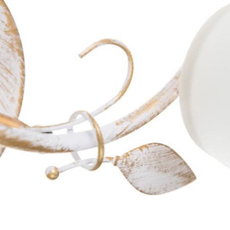 Aryan chandelier 2x60W E27 white 14.5x37x23cm-7