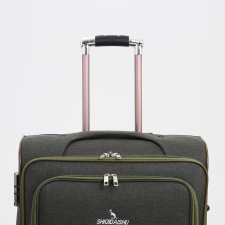 Big suitcase 28 ", lightning department, code castle, 3 wheels, 2 outer pockets, khaki color-5