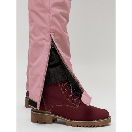 Ski -loving winter women, size 58, pink color-10