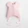 Hat for the girl "Mouse", color powder/bow, size 42-46
