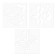 Erichkrause ArtBerry Creativity, Fabric Fabric Fabric 10 colors + 3 stencils, line 1.0-7.0 mm
