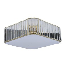 Crystal chandelier Gerhort G21107/5GD+WT+CL, 5x40W, E27, 17x45x45 cm, white color