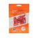 Braus laces elastic with a latch, red