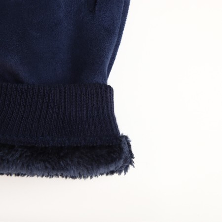 Gloves male, dimensionless, with insulation, blue color-3