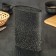 Knives stand with filler "marshmallows", 16 × 7 cm, black color