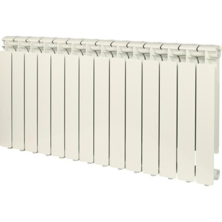 Aluminum radiator Stout Bravo, 500 x 80 mm, 14 sections, side connection