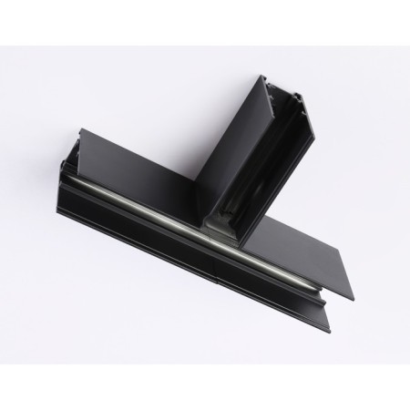 Connector Ambrella T-shaped for the Magnetic GL3374 BK overhead busbar, black-1
