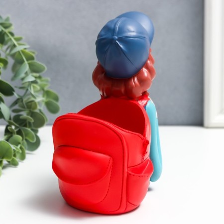 Souvenir Polystone stand "Baby with a backpack, in the cap" MIX 14.7x9.5x7.7 cm-7