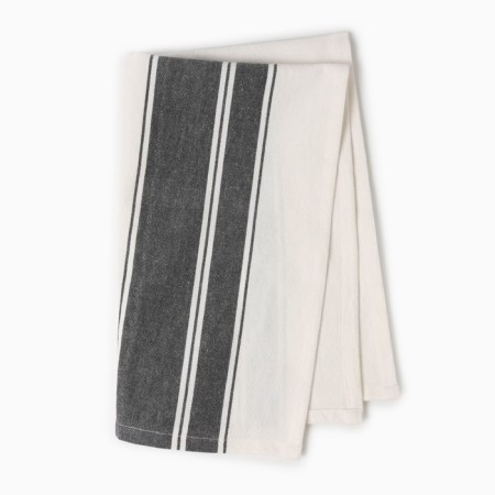 The towel Ethel "Stripes", col. Black, 38x63 cm, 100% HL-3