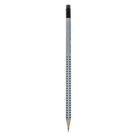 Chernographic Faber-Castell Pencil Professional GRIP 2001 with HB eraser three-sided case, massage checkers-3