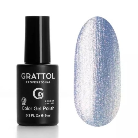 Garattol Color Gel Polish, No. 160 Azure Pearl, 9 ml