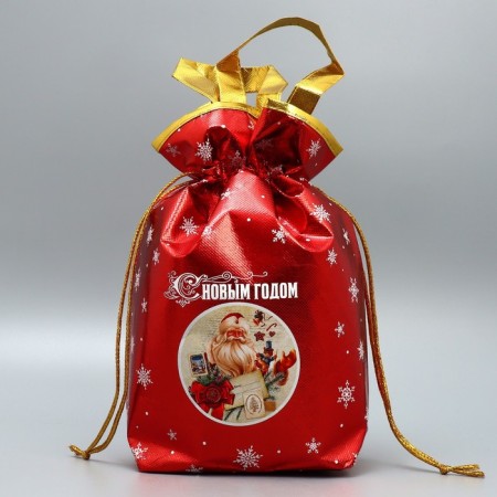 Package-Meader made of non-discharge material "New Year's Post", 25 x 32 cm, New Year