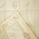 The blanket is quilted, size 105x140 cm, sheep's wool